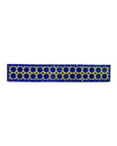 Moroccan Mosaic Border Blue Color – 41