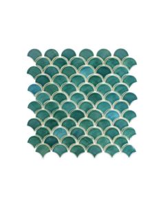 Small Moroccan Fish Scales – Sea Mist