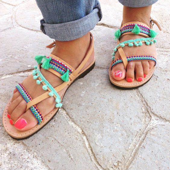 Moroccan Fashion Design Boho Sandal 20.jpg