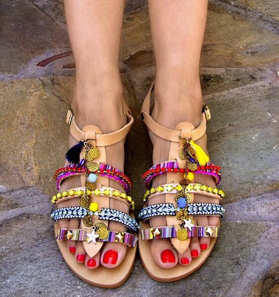 Moroccan Fashion Design Boho Sandal 22.jpg
