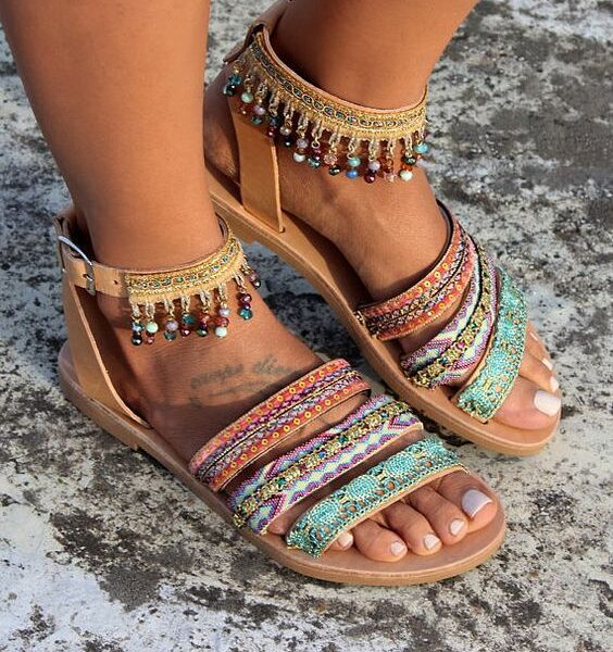 Moroccan Fashion Design Boho Sandal 25.jpg