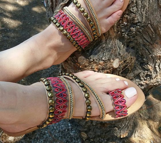 Moroccan Fashion Design Boho Sandal 45.jpg