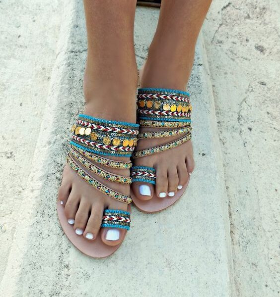 Moroccan Fashion Design Boho Sandal 49.jpg