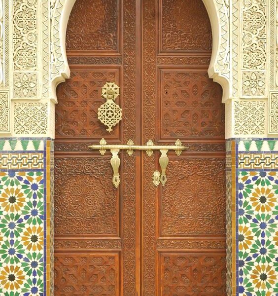 Moroccan Interior Design Wood Door 101.jpg