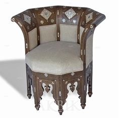 Moroccan Interior Design Wood Chair 106.jpg
