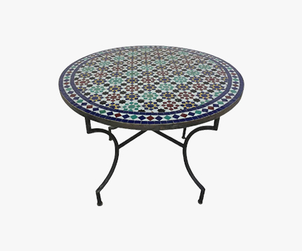 Moroccan Mosaic Table Banner