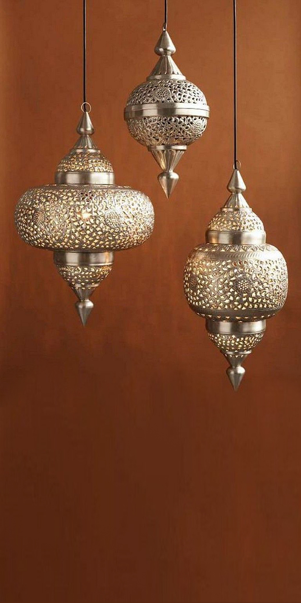 Moroccan Hanging Lamps Banner